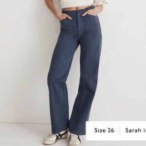 NWT Emmett Wide-Leg Pant: Garment Dyed Edition